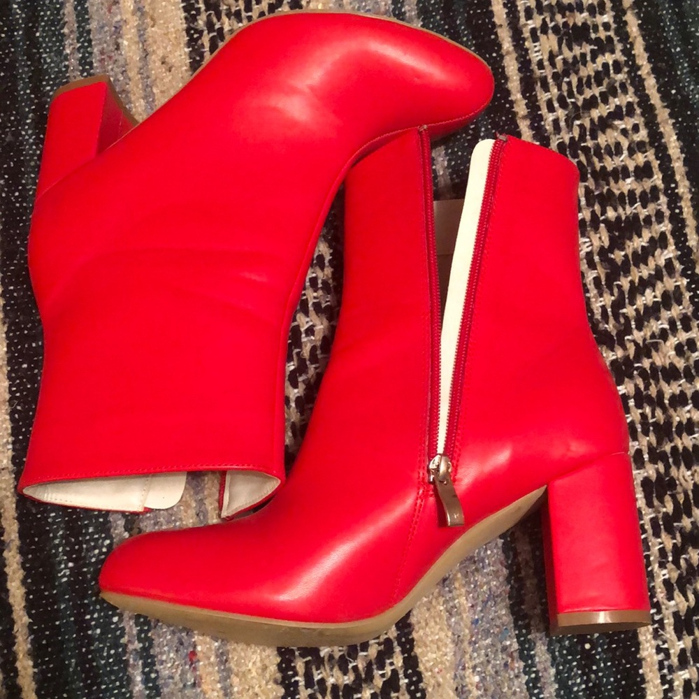 Red boots